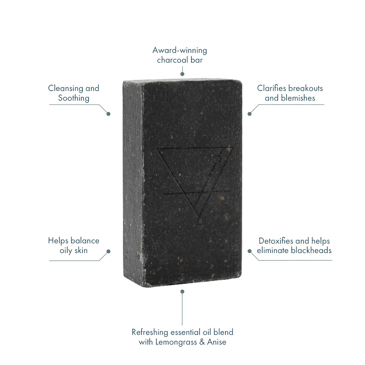 Handcrafted Soap - Charcoal &amp; Burdock Root | Bold Collection